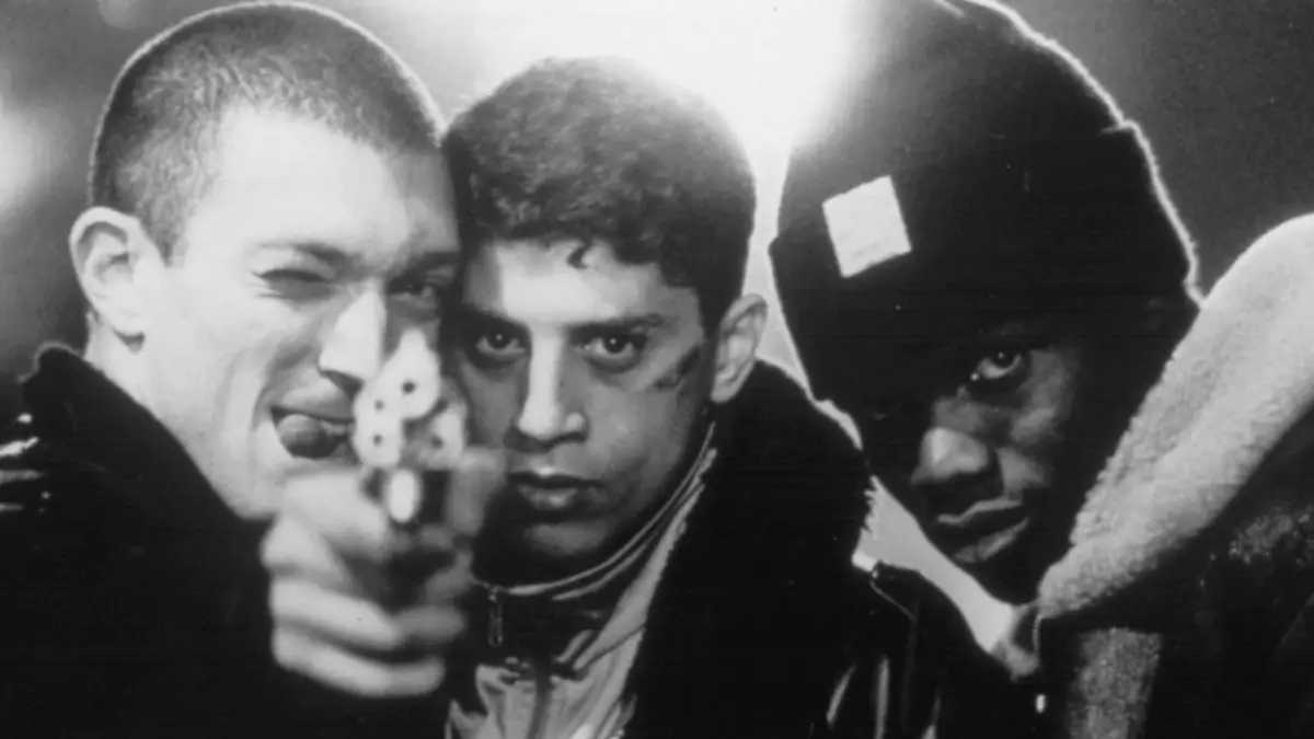 Frame do filme O Ódio de Mathieu Kassovitz