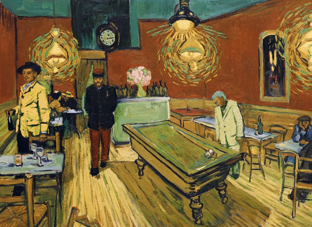 Cena do filme Com Amor, Van Gogh