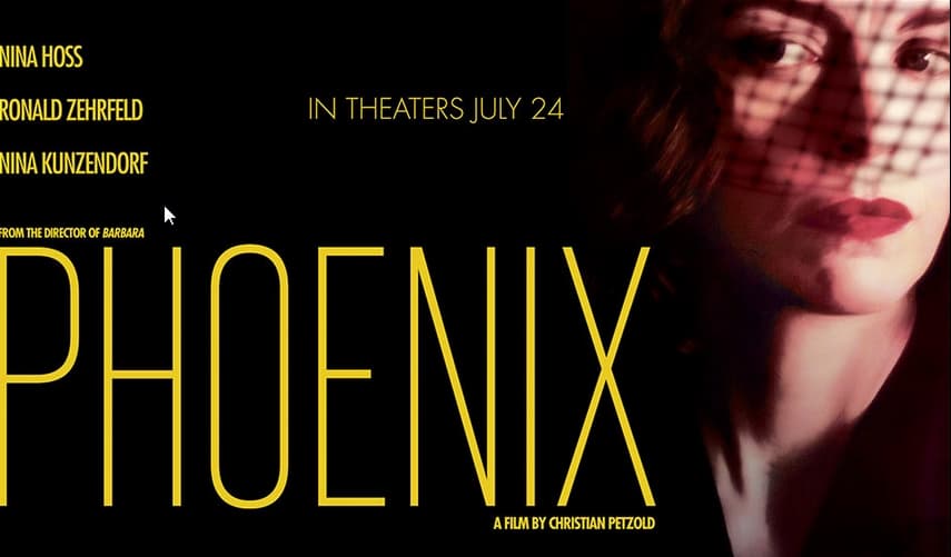 Nelly no cartaz de Phoenix, filme de Christian Petzold ligado ao cinema alemão